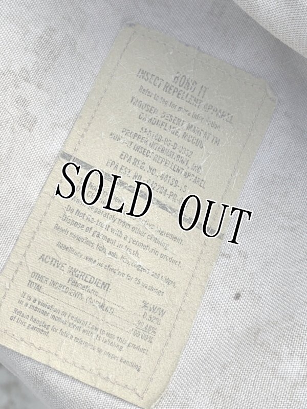 画像12: 米海兵隊実物放出品 デザートマーパッド  狙撃手 スナイパー用  ギリーパンツ (12)