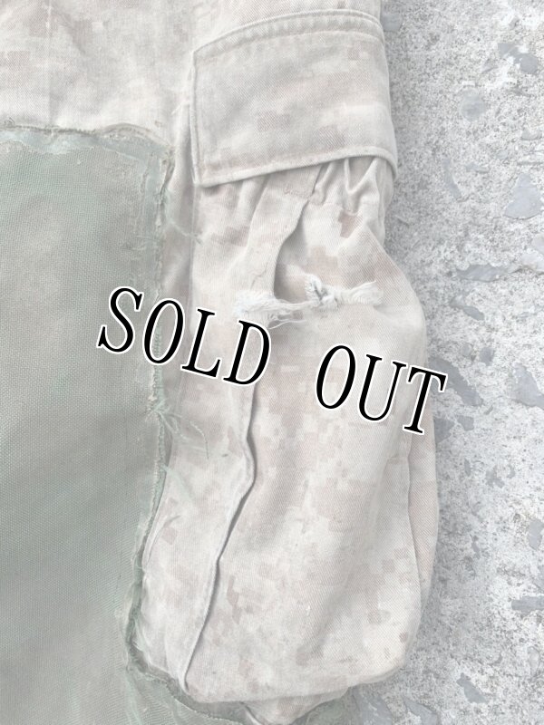 画像9: 米海兵隊実物放出品 デザートマーパッド  狙撃手 スナイパー用  ギリーパンツ (9)