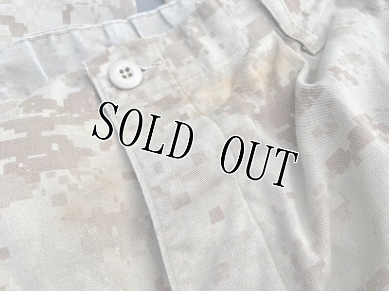 画像13: 米海兵隊実物放出品 デザートマーパッド  狙撃手 スナイパー用  ギリーパンツ (13)