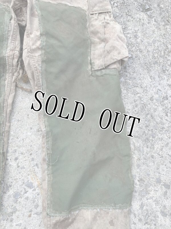 画像6: 米海兵隊実物放出品 デザートマーパッド  狙撃手 スナイパー用  ギリーパンツ (6)