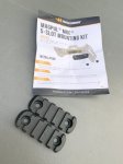 画像1: 米軍実物 5-Slot Magpul MOE Polymer Rails × 2 (1)