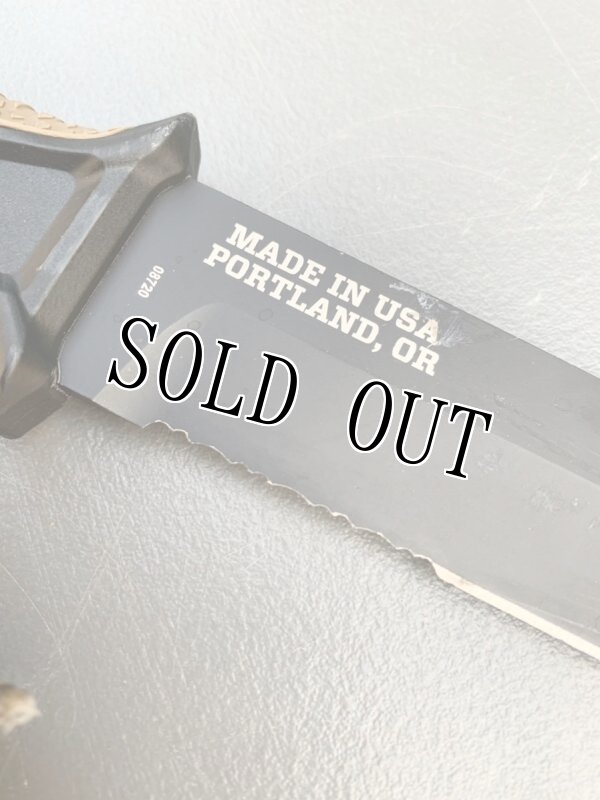 画像5: 米軍放出品 GERBER ハンティングナイフ ノコ Strongarm シース付き  (5)