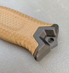 画像7: 米軍放出品 GERBER ハンティングナイフ ノコ Strongarm シース付き  (7)