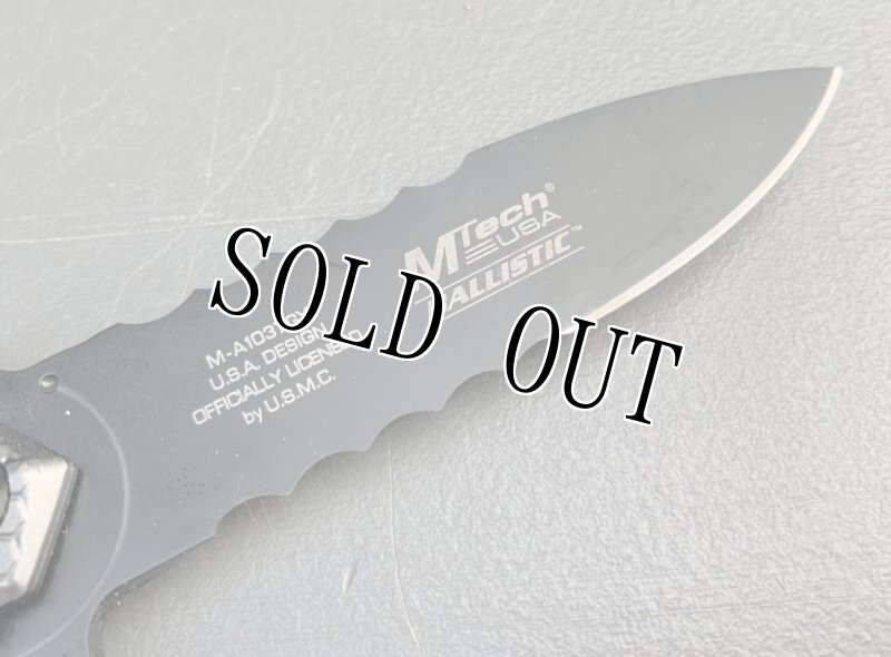 画像4: 米軍放出品 MTech USA  MARINES ナイフ  アメリカ海兵隊 公式ライセンス ナイフ  (4)