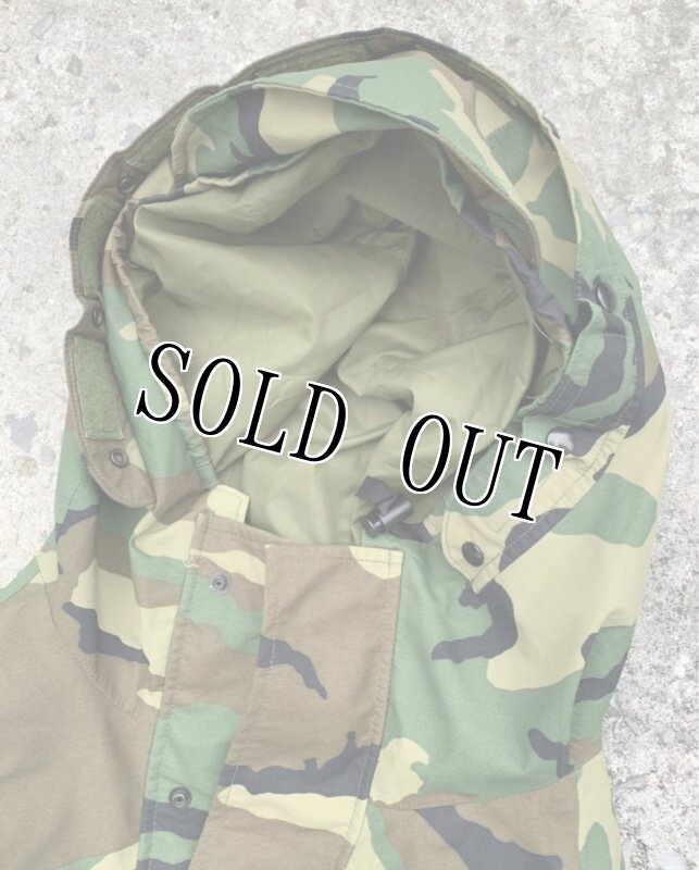 画像4: 米軍実物 ECWCS GEN1 ウッドランド 迷彩 GORE-TEX　パーカー　S-L (4)