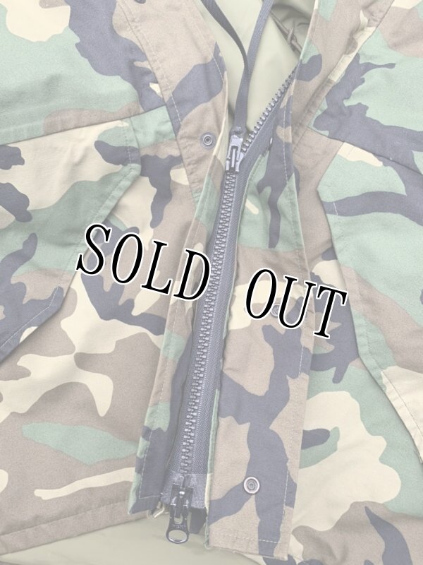 画像7: 米軍実物 ECWCS GEN1 ウッドランド 迷彩 GORE-TEX　パーカー　S-L (7)