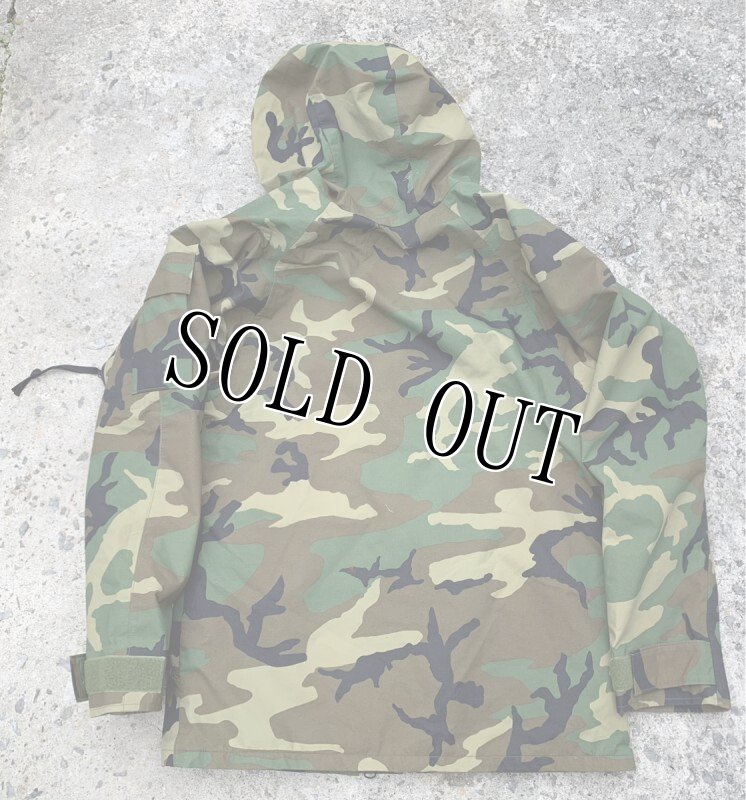画像3: 米軍実物 ECWCS GEN1 ウッドランド 迷彩 GORE-TEX　パーカー　S-L (3)
