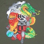 画像2: 米軍放出品　USMC　3D MANTENANCE BATTALION Tシャツ　MEDIUM (2)