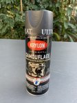 画像1: 米軍放出品 KRYLON ペイントスプレー (ツヤケシ BLACK) (1)