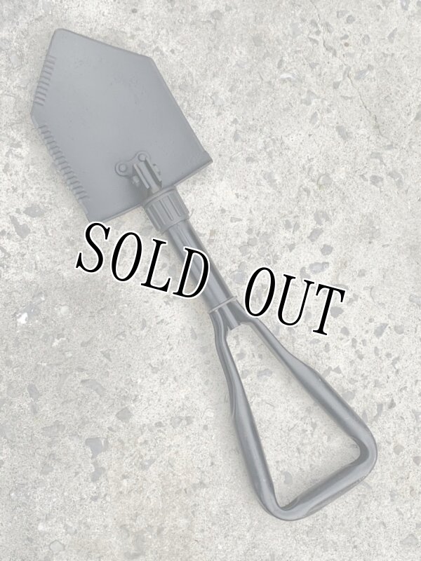 画像2: 米軍実物 US GI E-TOOL 三つ折 フォールディングショベル (ケース付き)  (2)