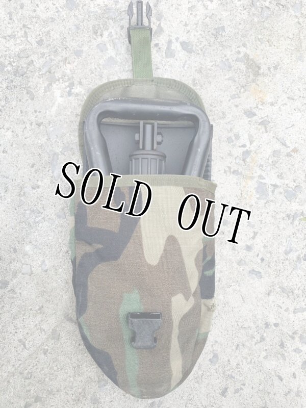 画像10: 米軍実物 US GI E-TOOL 三つ折 フォールディングショベル (ケース付き)  (10)