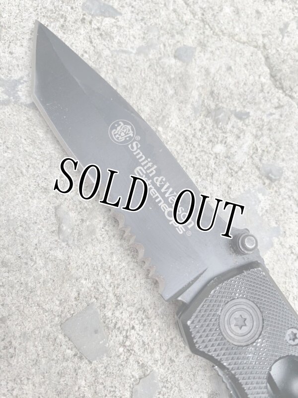 画像2: 海兵隊放出品 Smith&Wesson   ナイフ ブルズアイ (2)