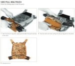 画像2: 米軍実物 クレイ・プレシジョン   SIDE-PULL マグ ポーチ (2)