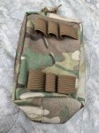 画像1: 米軍実物 TYR General Purpose Pouch - Medium 6"x 4” (1)