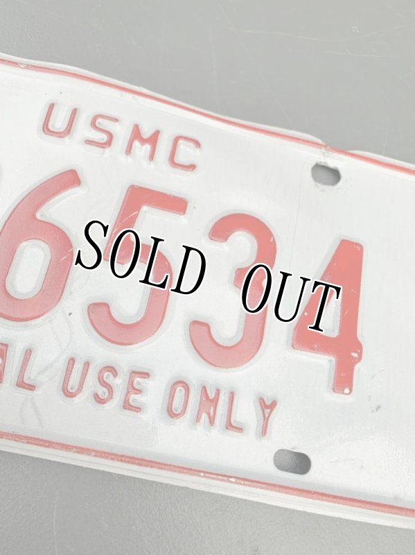 画像3: 海兵隊実物　ハマー/ハンビー　ナンバープレート (3)