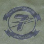 画像4: 米軍放出品　7TH COMMUNICATION BATTALION COMPANY"B"　Tシャツ　LARGE (4)