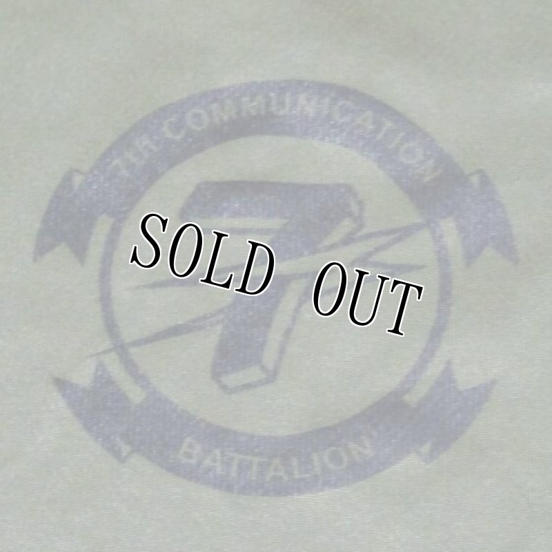 画像4: 米軍放出品 7TH COMMUNICATION BATTALION COMPANY"B" Tシャツ LARGE (4)