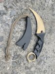 画像2:  海兵隊放出品 Karambit   カランビット ナイフ (2)