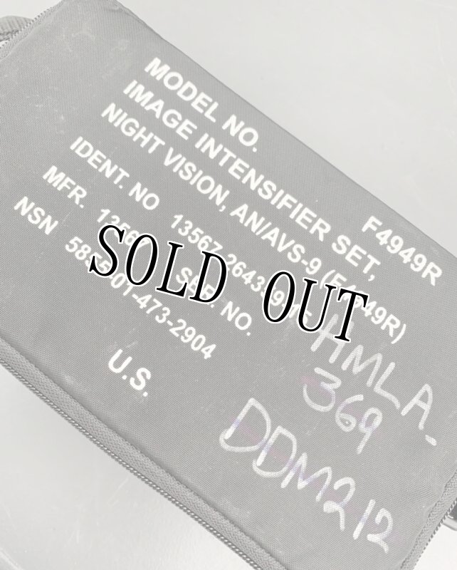 画像2: 米軍実物　AN/AVS-9（V）F4949R   ナイトビジョンゴーグルNVG キャリングケース (2)