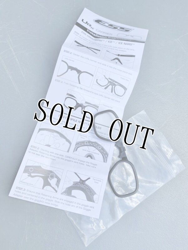 画像18: 米軍実物 ESS/OAKLEY U-Rx Insert　(Universal RX System) 度付き入り (18)