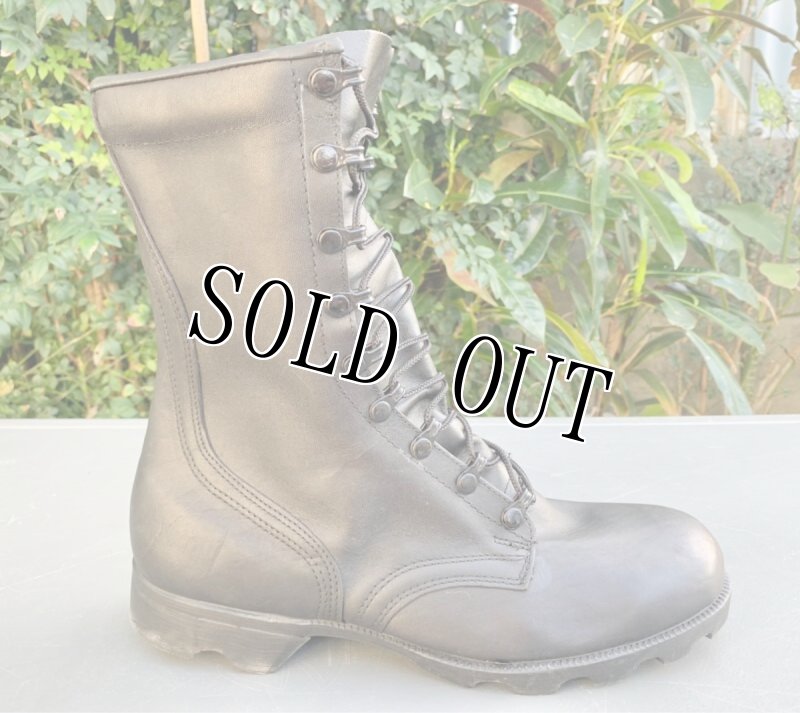画像4: アメリカ軍実物 スピードレース コンバット レザーブーツ  (4)