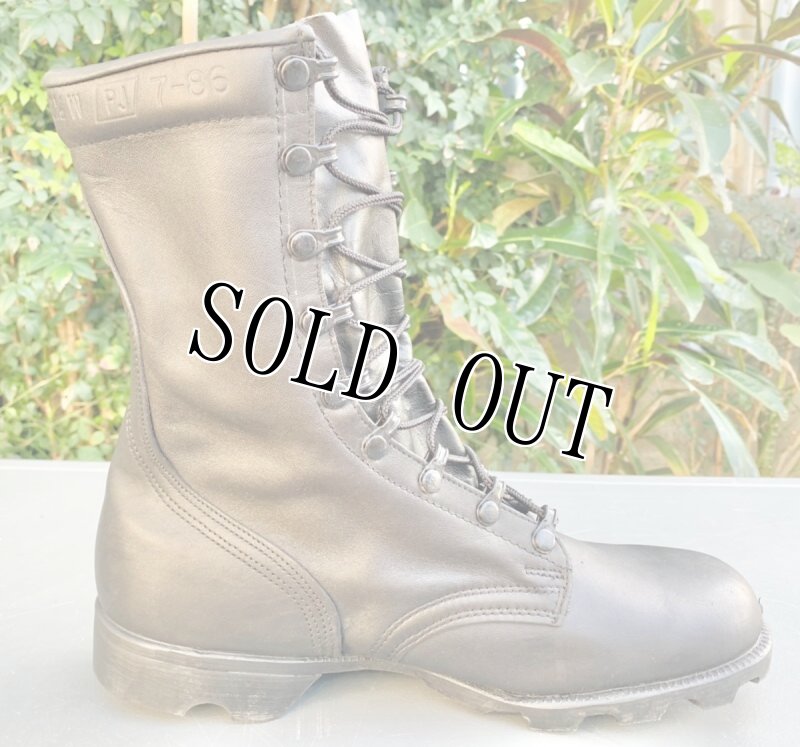 画像6: アメリカ軍実物 スピードレース コンバット レザーブーツ  (6)