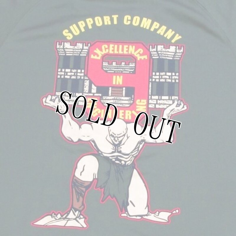 画像5: 米軍放出品　USMC 9TH ENGINEER SUPPORT BATTALION　Tシャツ　MEDIUM (5)