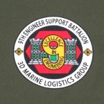 画像2: 米軍放出品　USMC 9TH ENGINEER SUPPORT BATTALION　Tシャツ　MEDIUM (2)