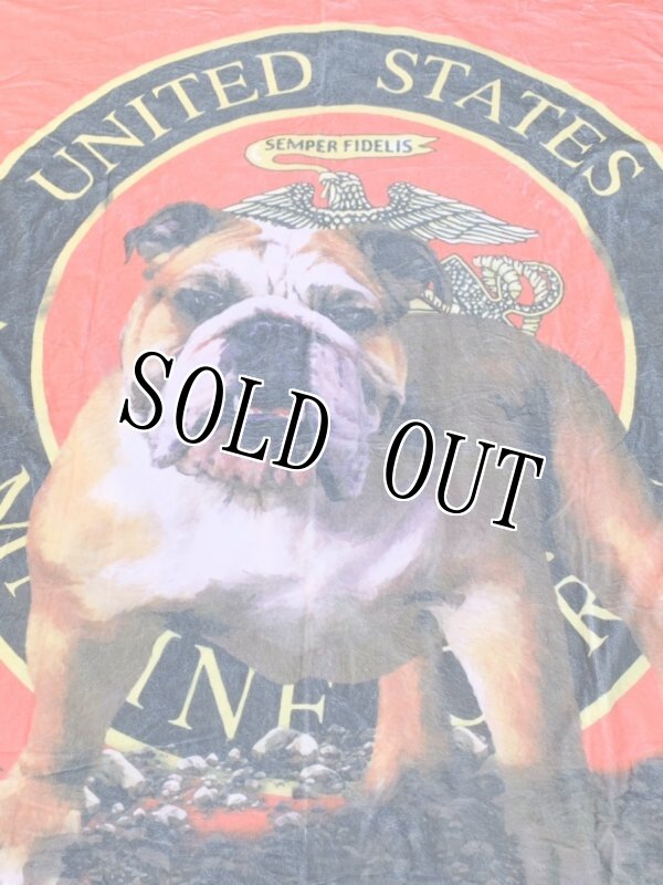 画像2: 米軍放出品 U.S.MARENE ブランケット  (2)