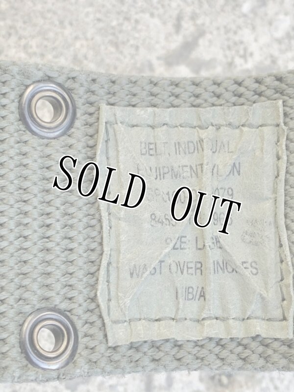 画像4: 米軍実物 LC-2 ピストルベルト OD Lサイズ  (4)