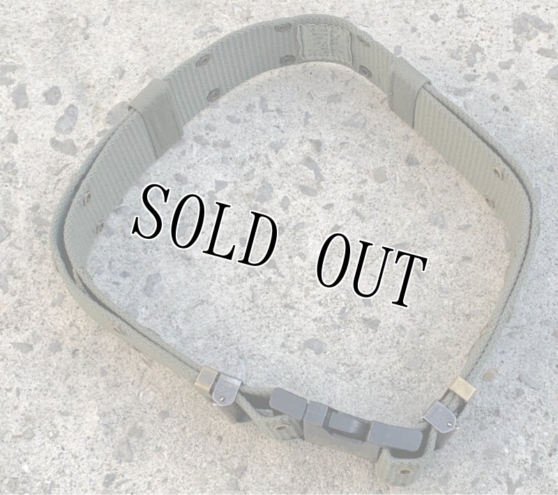 画像3: 米軍実物 LC-2 ピストルベルト OD Lサイズ  (3)