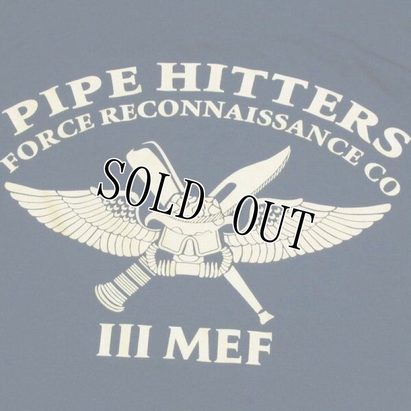 画像4: 沖縄 海兵隊実物 PIPE HITTERS 沖縄フォースリーコン Tシャツ M (4)