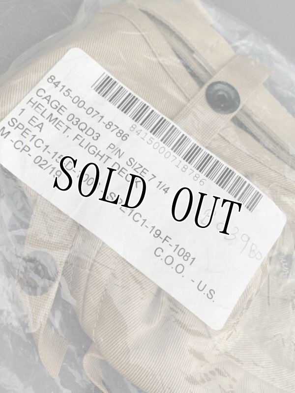 画像6: 米軍実物 HELMETS FLIGHT DECK CREWMAN'SIMPACT RESISTANT (6)