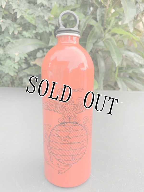 画像1: 海兵隊実物 軍用ガソリン MSR USMC 22oz 650ml フューエル ボトル マルチ燃料  (1)