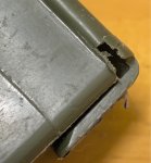 画像8:  米軍実物 ベトナム コンパス ケース M19 CARRYING CASE (8)