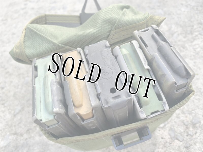 画像7: 米軍実物 EAGLE SAW ポーチ OD (7)