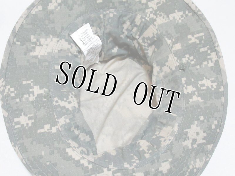 画像4: 米陸軍実物 ACU HAT,SUN,ACU ブーニーハット 7 5/8 (4)