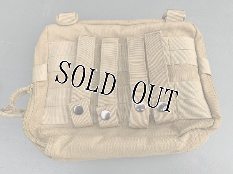 画像2: 米軍放出品  WYNEX Tactical  アドミンポーチ コヨーテ (2)