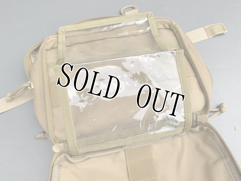 画像9: 米軍放出品  WYNEX Tactical  アドミンポーチ コヨーテ (9)