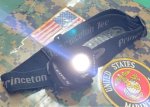 画像1: 米軍放出品 Princeton Tec EOS  最新型80ルーメンモデル 4段階軽量LEDヘッドランプ (1)