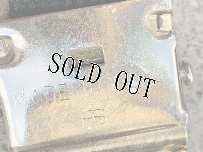 画像4: 米海軍放出品 US NAVY ベルト ブラック 108cm (4)