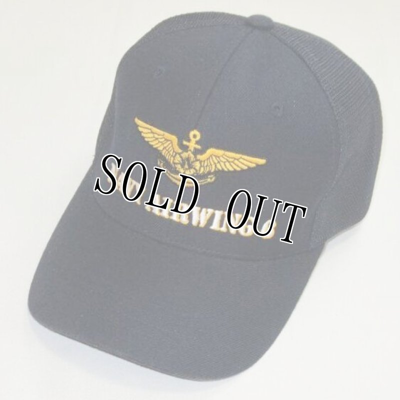 画像1: 米軍放出品 NAVY AIRWING 6　CAP (1)