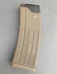 画像2: 米軍実物 Lancer L5 AWM 30 Round .223/5.56 AR-15 Magazine FDE (2)