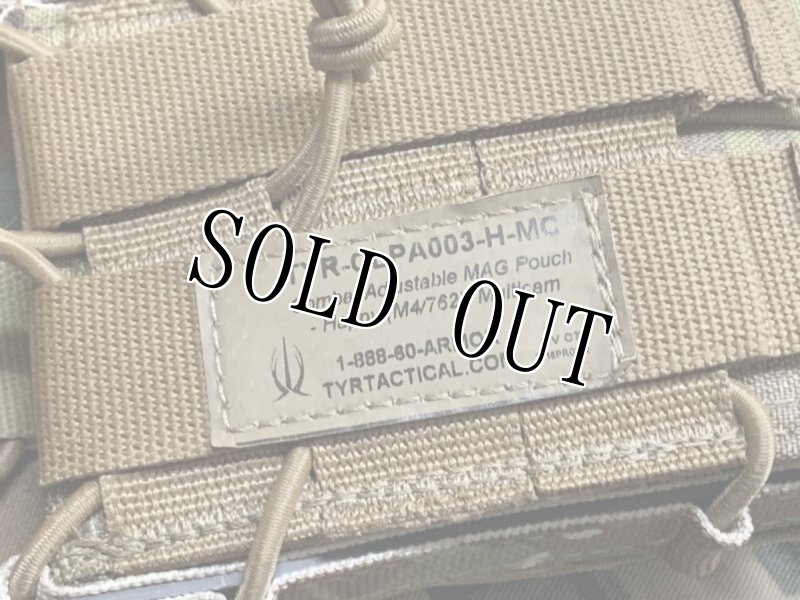 画像7: 米軍実物 TYR Rifle Mag Pouch - Combat Adjustable (7)
