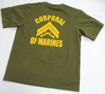 画像2: 米軍放出品 USMC　CORPORAL OF MARINES　Tシャツ　MEDIUM (2)