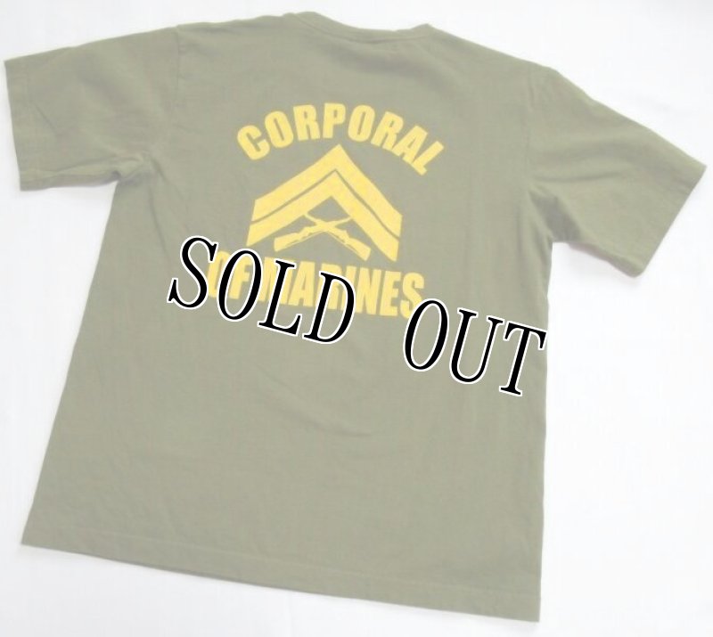 画像2: 米軍放出品 USMC CORPORAL OF MARINES Tシャツ MEDIUM (2)