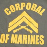 画像3: 米軍放出品 USMC　CORPORAL OF MARINES　Tシャツ　MEDIUM (3)