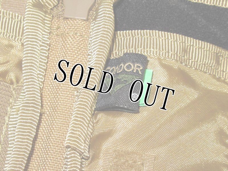 画像5: 米軍放出品 CONDOR ポケット ポーチ コヨーテ  (5)