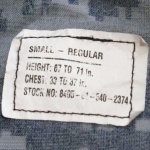 画像6: 米軍実物　US NAVY,　迷彩ジャケット　S-REGULAR (6)