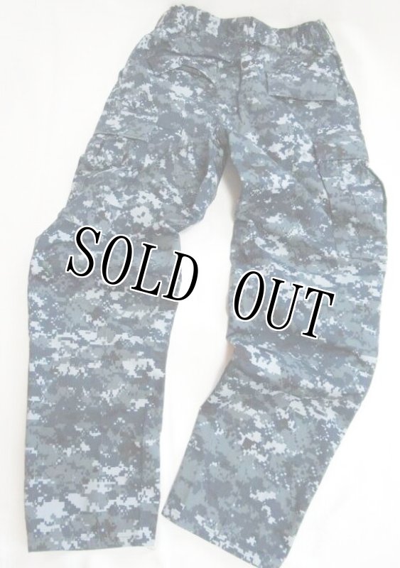 画像2: 米海軍実物 US NAVY, 迷彩パンツ  S-REGULAR   (2)